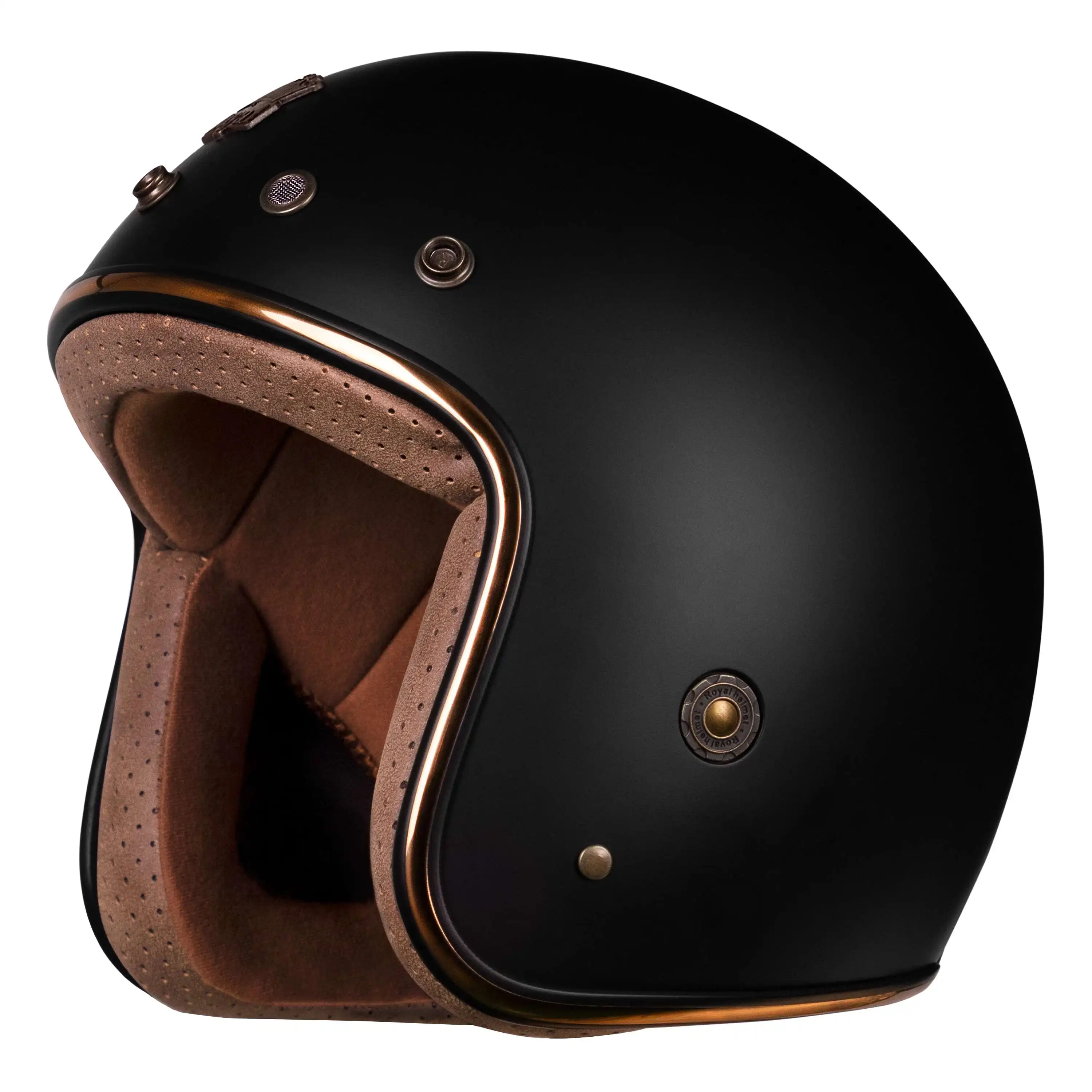베트남 공장 뜨거운 판매 OEM 로얄 M20 고품질 고급 ABS 도트 표준 복고풍 스타일 빈티지 오픈 페이스 헬멧