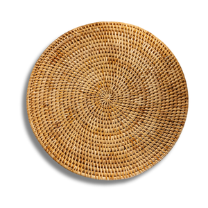 Hot Trend WOVEN <b>RATTAN</b> CHARGER PLATE <b>PLACEMATS</b> Handmade Vietnam Woven Table Accessories - Product Image 1