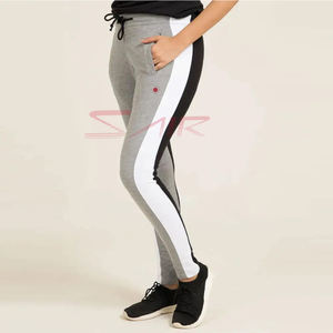 OEM personalizado de las mujeres Slim Fit Fleece Jogging Pant Casual Joggers Chándal Pantalones Elástico Cintura Plana Pantalones de Chándal Bolsillos Invierno - Product Image 2