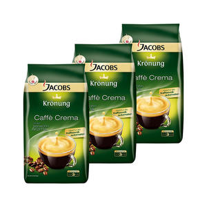 Jacobs Kronung Caffe Crema ชุดกาแฟบด500กรัมรสชาติที่สมดุล Jacobs Kronung 1กก. เมล็ดกาแฟพรีเมี่ยม - Product Image 1