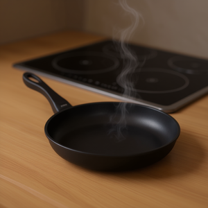 กระทะอลูมิเนียมเคลือบกันติด Risoli ขนาด 24 ซม. สีดำ สำหรับเตาแม่เหล็กไฟฟ้า พร้อมคุณสมบัติ 103IN 24TP - Product Image 3