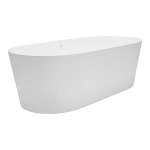 อ่างอาบน้ำแบบลอยตัว ดีไซน์โดดเด่น รุ่น FW-7712-60 ผลิตจากวัสดุ Solid Surface แข็งแรงทนทาน ทำจากอะคริลิก สำหรับ 1 คน เหมาะสำหรับอพาร์ทเมนต์ ใช้ภายในอาคาร - Product Image 5
