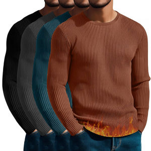 Chemise thermique de qualité supérieure, logo personnalisé, tissu doux et chaud, approvisionnement en gros - Product Image 2