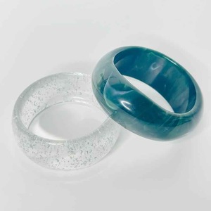 Bracelets et joncs en résine pour femmes, nouvelle collection, bijoux de style ange pour les fêtes et les mariages, haute qualité - Product Image 1