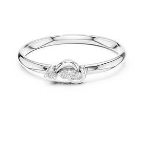 Rosadore Jewels 10K แหวนเปิดนิ้วสำหรับสาวๆดูน้อยที่สุด - Product Image 3