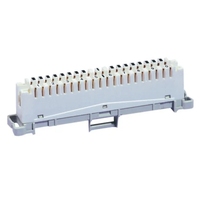 8 pares de 10 pares de módulos de perfil LSA LSA Plus, módulo de conexión tipo KRONE IDC, terminales de cableado, módulo Krone
