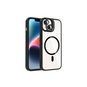 Funda de Silicona de Lujo Netzy SAFAE Serie Etro para iPhone 13, Compatible con MagSafe, con Soporte Integrado y Protección para la Lente de la Cámara, en Caja - Product Image 1