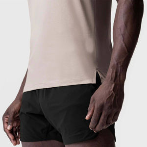 Camiseta de rendimiento transpirable y elástica para hombre para gimnasio, deportes al aire libre y Entrenamiento Atlético - Product Image 4