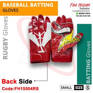 Guantes de bateo de béisbol profesionales en protección de manos de cuero sintético para hombre y mujer Gants de frappeur de baseball - Product Image 4