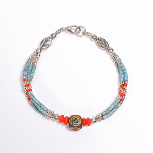 Fashion Turquoise Coral Jewelry New Designed Tibetan Bracelets <b>for</b> <b>Men</b> and Women Wholesale Jewelry Tibetan Fashion Jewelry - Product Image 4