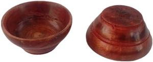Ensaladeras de madera de pulido alto ecológicas 100%, cuencos nórdicos de diseño moderno para servir postres para hoteles, restaurantes, fiestas - Product Image 4