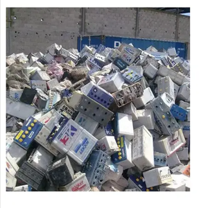 Chatarra de batería de plomo-ácido drenada de grado premium 15-20% Contenido de Pb a la venta Residuos de batería de plomo de alta calidad para reciclaje de fundición - Product Image 3