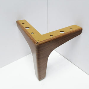Hạt gỗ ba-pronged <span class=keywords><strong>sofa</strong></span> chân cổ điển nóng Bán thiết kế đồ nội thất chân - Product Image 5