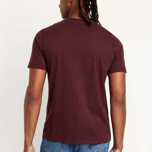 DTG Print Cotton 180 GSM T-shirt à logo personnalisé, surdimensionné, lourd et lavé, avec impression d'été pour hommes - Product Image 2