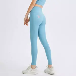 Color y tamaño personalizados sin costuras de cintura alta entrenamiento Fitness Gym Leggings Use pantalones de yoga para mujeres - Product Image 4