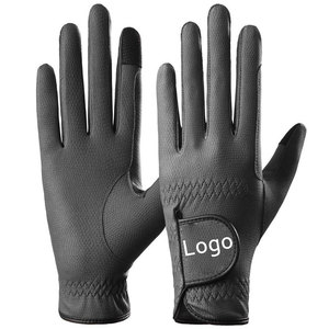 Guantes de equitación unisex 2025, el mejor material, logotipo frontal de Color sólido, estilo informal para montar en invierno con decoración de patrones - Product Image 2