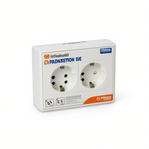 DoubleConnection EU Socket IP55 Impermeable Outdoor <b>Adapter</b> & Connector - Product Image 2