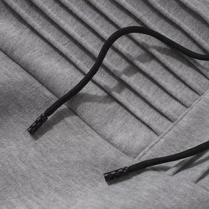 Vente en gros de sweatshirts et vêtements sweats à capuche personnalisés qualité personnalisée impression par sublimation polaire polyester col rond sweat à capuche pour homme - Product Image 2