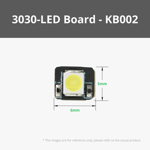 Carte LED blanche 3030 5V avec connecteur SH1.0, température de couleur 6000K, taille 21x5mm, accessoires d'éclairage - Product Image 3