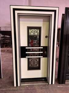 Puerta de entrada de acero con construcción fuerte para instalaciones de viviendas a gran escala - Product Image 2