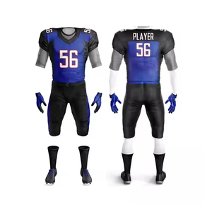 Jersey de fútbol americano Reversible de alta calidad, último diseño, ropa de equipo, ropa deportiva estampada de manga corta, uniformes de malla - Product Image 6