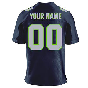 Conjunto de camisetas de fútbol para adultos con estampado de transferencia de calor personalizado, uniformes de fútbol para clubes, 100% poliéster, ligero y transpirable - Product Image 3