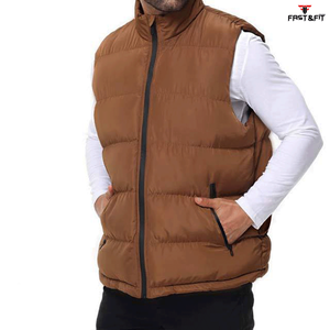 Chaleco Acolchado Reversible Ligero y Transpirable para Hombre, de Alta Calidad, Estilo Nuevo, Chalecos de Burbuja sin Mangas con Capucha - Product Image 2