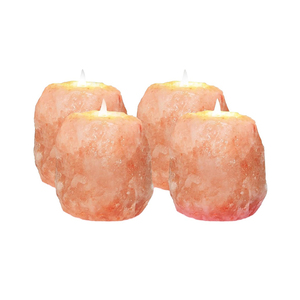 หิมาลายันเทียนหอมหินเกลือหอมระเหยหรูหราเป็นมิตรกับสิ่งแวดล้อมดอกไม้แกะสลักตกแต่งขายส่งเทียนหอม - Product Image 1