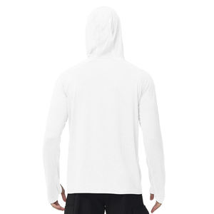 Sweat à capuche de pêche personnalisé avec logo, vêtements de performance, polyester à séchage rapide, manches longues, protection solaire UV, UPF 50, chemises de pêche - Product Image 3