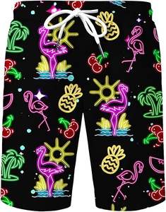 Casual Two Piece Men's Cardigan Shorts Beach <b>Shirt</b> Set Plus Size Summer Vacation <b>Resort</b> Hawaiian Man <b>Shirts</b> Print Polyester - Product Image 4