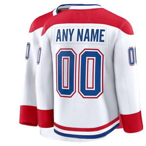 Maillot de hockey sur glace sur mesure de qualité supérieure, imprimé avec le nom de l'équipe, 100% polyester, vêtements par sublimation, service OEM - Product Image 2
