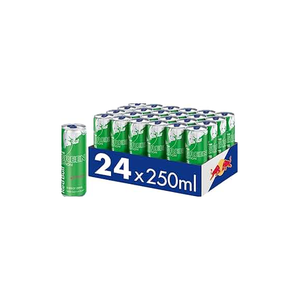Venta al por Mayor de Red Bull Edición Verano Sabor Lima Verde, 24 Latas de 250ml, Contiene 8mg de Niacina por 100ml - Product Image 1
