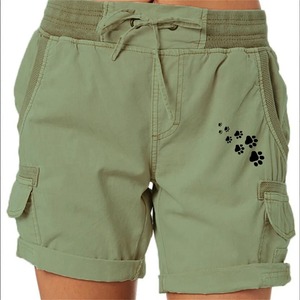 Nouveau short décontracté imprimé en 3D pour femmes Personnaliser un design élégant Short en gros Short respirant à séchage rapide pour femmes - Product Image 3