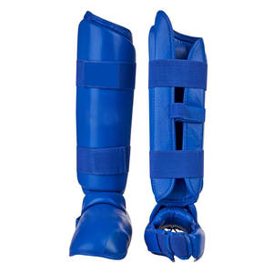 Espinilleras de Cuero Premium, Resistentes y Duraderas, Protección Profesional, Ligeras, Ajuste Cómodo, Perfectas para Entrenamiento de Fútbol - Product Image 1