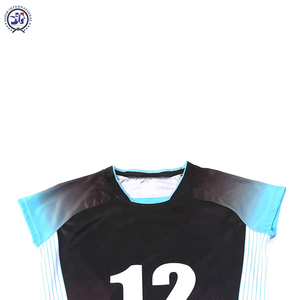 Diseño único de alta calidad verde personalizado tela sublimada impresa entrenamiento voleibol uniformes conjuntos hombres mujeres ropa deportiva - Product Image 5