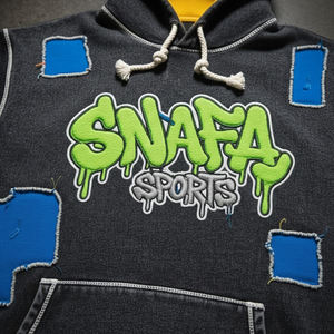 Fabricant en gros de sweat-shirts délavés de haute qualité, sweat-shirts brodés délavés à l'acide, sweat-shirts délavés d'hiver pour hommes - Product Image 4