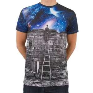 Gran oferta, camisetas de algodón 100% para hombre, sublimación, secado rápido, transpirable, peso pesado, camiseta al por mayor - Product Image 4