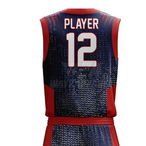 Uniforme de basket-ball cousu avec logo, vêtements d'uniforme de basket-ball par sublimation, haute qualité 2025 - Product Image 6