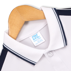 Polo personnalisé conçu en tricot, matériau doux au toucher pour les marchandises promotionnelles et événementielles - Product Image 5
