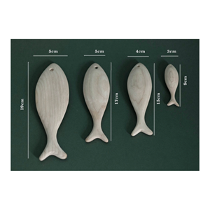 Impresionante pescado de madera vietnamita pescado de madera de alta calidad pescado de madera único para pedidos a granel en ofertas al por mayor - Product Image 1