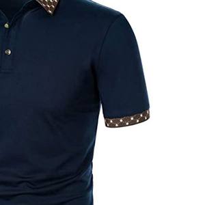 เสื้อโปโลชายคุณภาพพรีเมียม ดีไซน์ล่าสุด ราคาคุ้มค่า ขายดี น้ำหนักเบา พร้อมโลโก้/สีตามสั่ง - Product Image 6