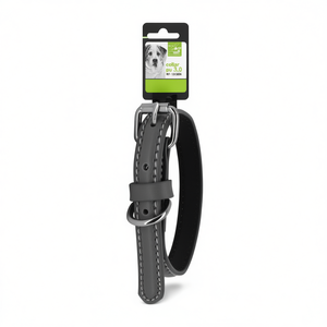 Collare per Cani in PU con Design a Centro Rialzato per Animali Domestici - Product Image 2