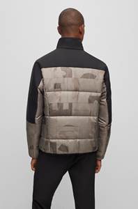 Chaqueta Acolchada Premium de Alta Gama Hecha a Medida con Tela de Lona Impermeable y Cortavientos, Rellena de Algodón, Abrigo de Invierno para Hombre - Product Image 2