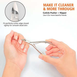 Haute Qualité Nail Art Cuticule Nipper Clipper Edge Cutter Manucure Tondeuse Cuticule Nail Nipper - Product Image 6