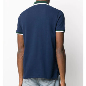 2025 nouvelle conception personnalisée de haute qualité pour hommes pour polos 100% coton grande taille motif solide prix de gros - Product Image 2