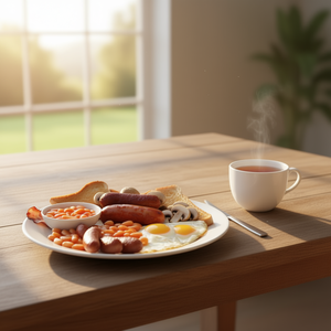 Camiseta promocional del desayuno inglés completo - Product Image 3