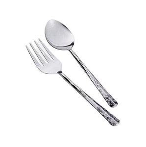 Ensemble de couverts en métal Nouveaux couverts en métal Nouveau dernier serveur de salade dans un nouveau look Serveur de salade en métal avec poignée en laiton pour une utilisation en cuisine - Product Image 4