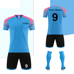 Conjunto de ropa de fútbol de manga corta personalizable Ropa deportiva personalizada para adultos Equipos de fútbol Uniformes de entrenamiento de jugadores de fútbol - Product Image 4
