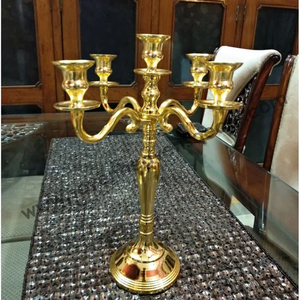 Soporte de vela de metal de diseño establecido Accesorios para el hogar Otros pilares Decorativos para el hogar y el hotel Portavelas de metal - Product Image 6