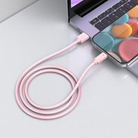 6A Carga rápida 3A 1M USB a Tipo-C Cable CB-316C ROSA Carga súper rápida Micro-USB para teléfono móvil Android 0,3 M a 3M Longitudes